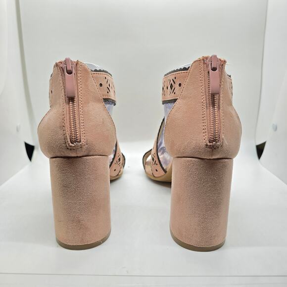 CL by Laundry‎ Block Heels-Blush-Women's 9 - Picture 4 of 8
